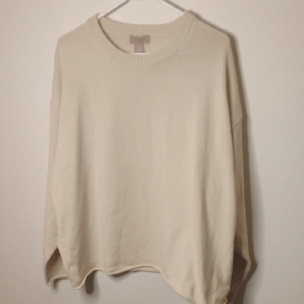 H&M Cream Women's Sweatshirt